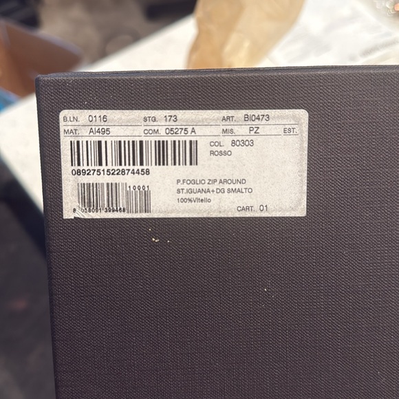 Dolce & Gabbana Leather Continental Wallet NWOT - Picture 8 of 8